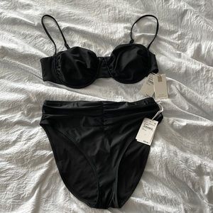 Good American Ruched Bikini